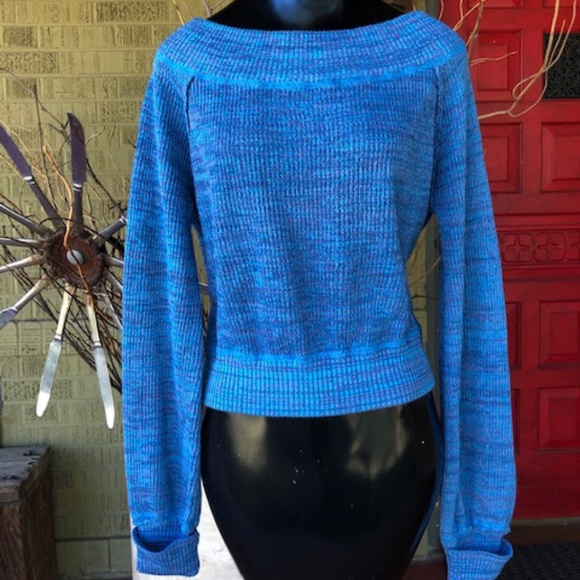 Free People Sweaters - Women's Free People Blueberry Sweater L